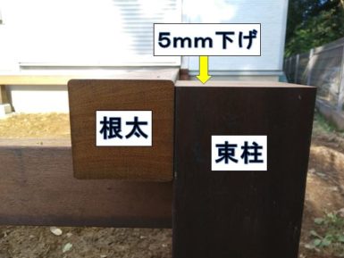 ウッドデッキの作り方。土台の構造（束柱・根太）と作り方とは？ | Tiny Cabin Woodworks